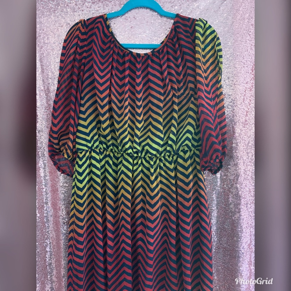 Multicolor dress